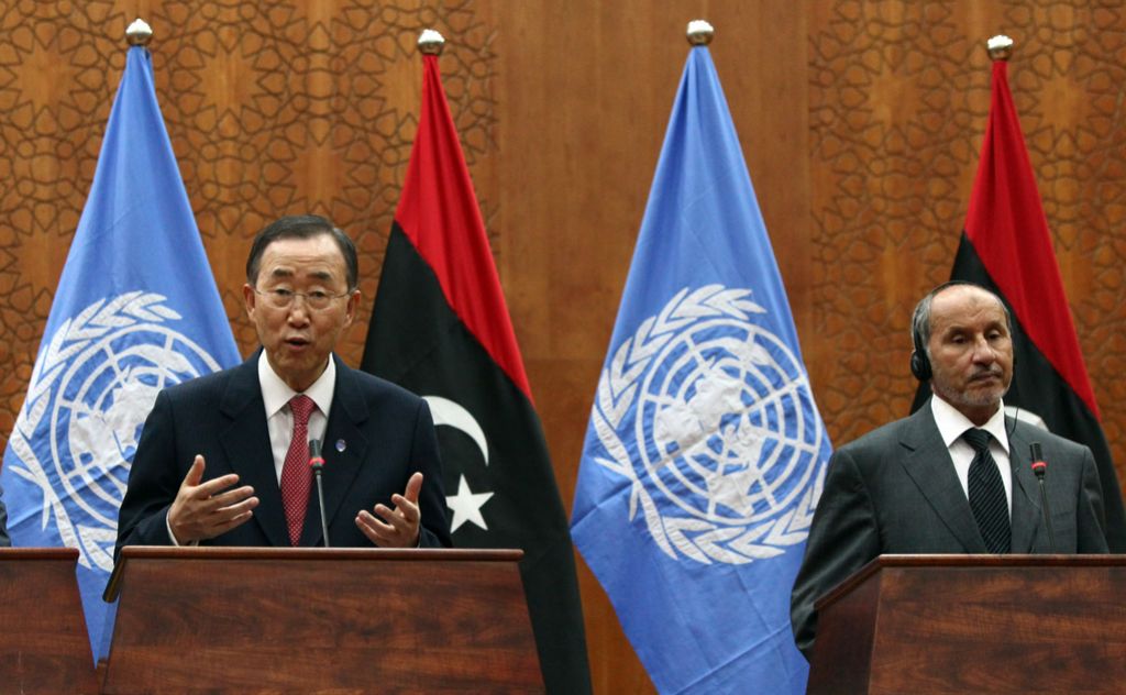 Ban na nenapovedanem obisku v Libiji